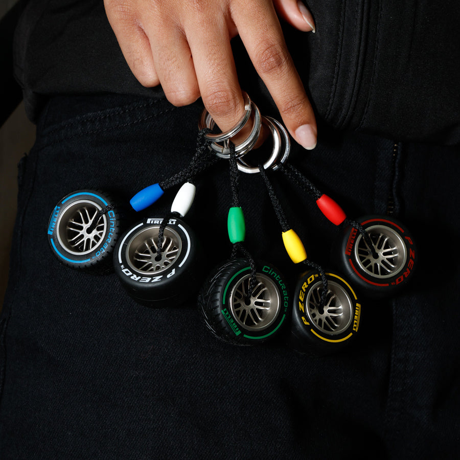 Motorsport: Tyre Keyrings