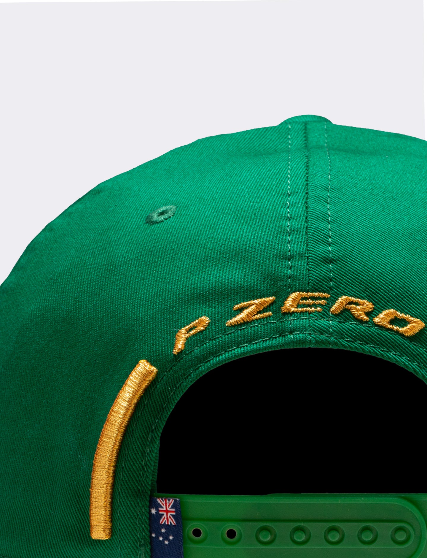 Pirelli cap green back