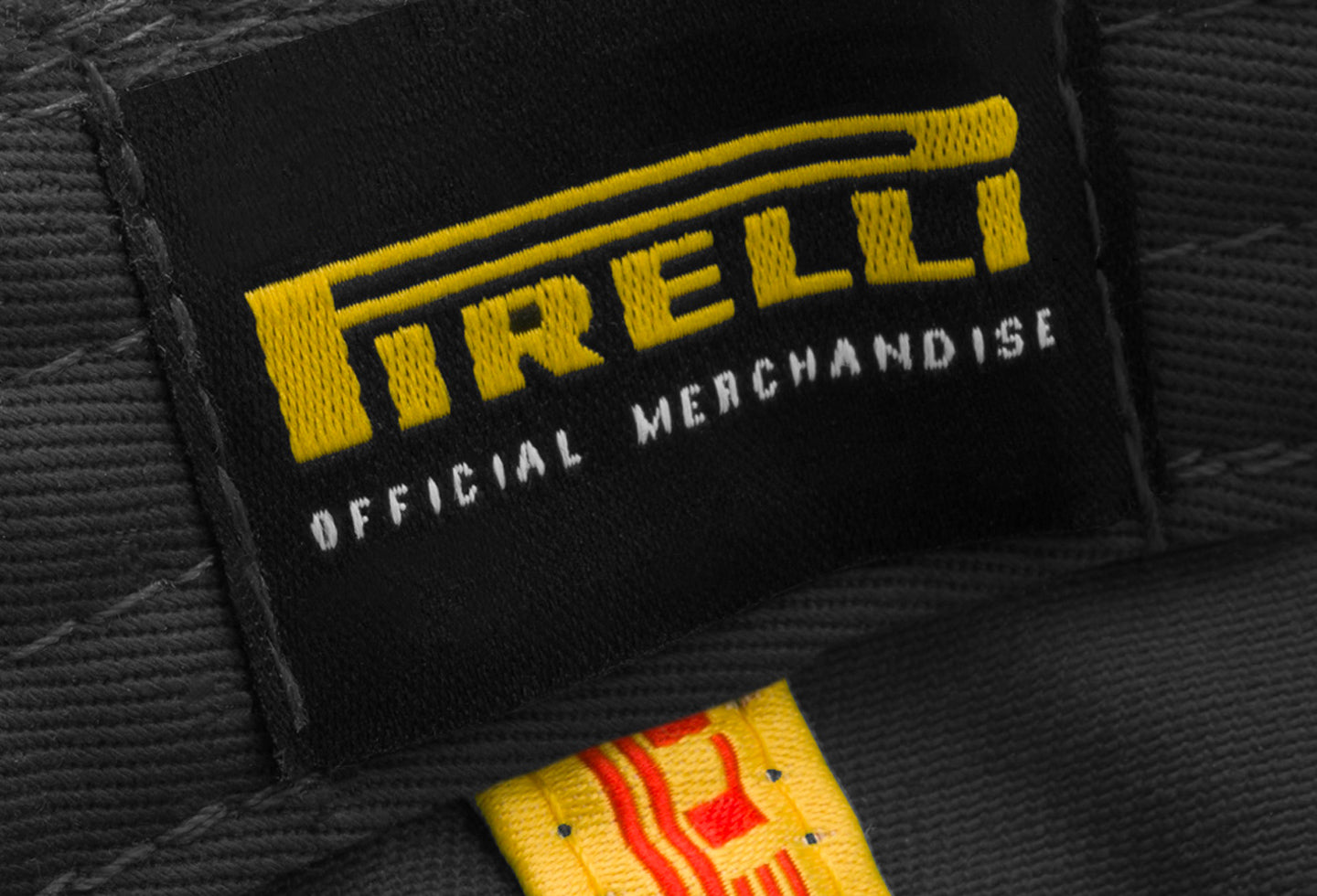 Pirelli Podium Cap - Official Merchandise clothing tag