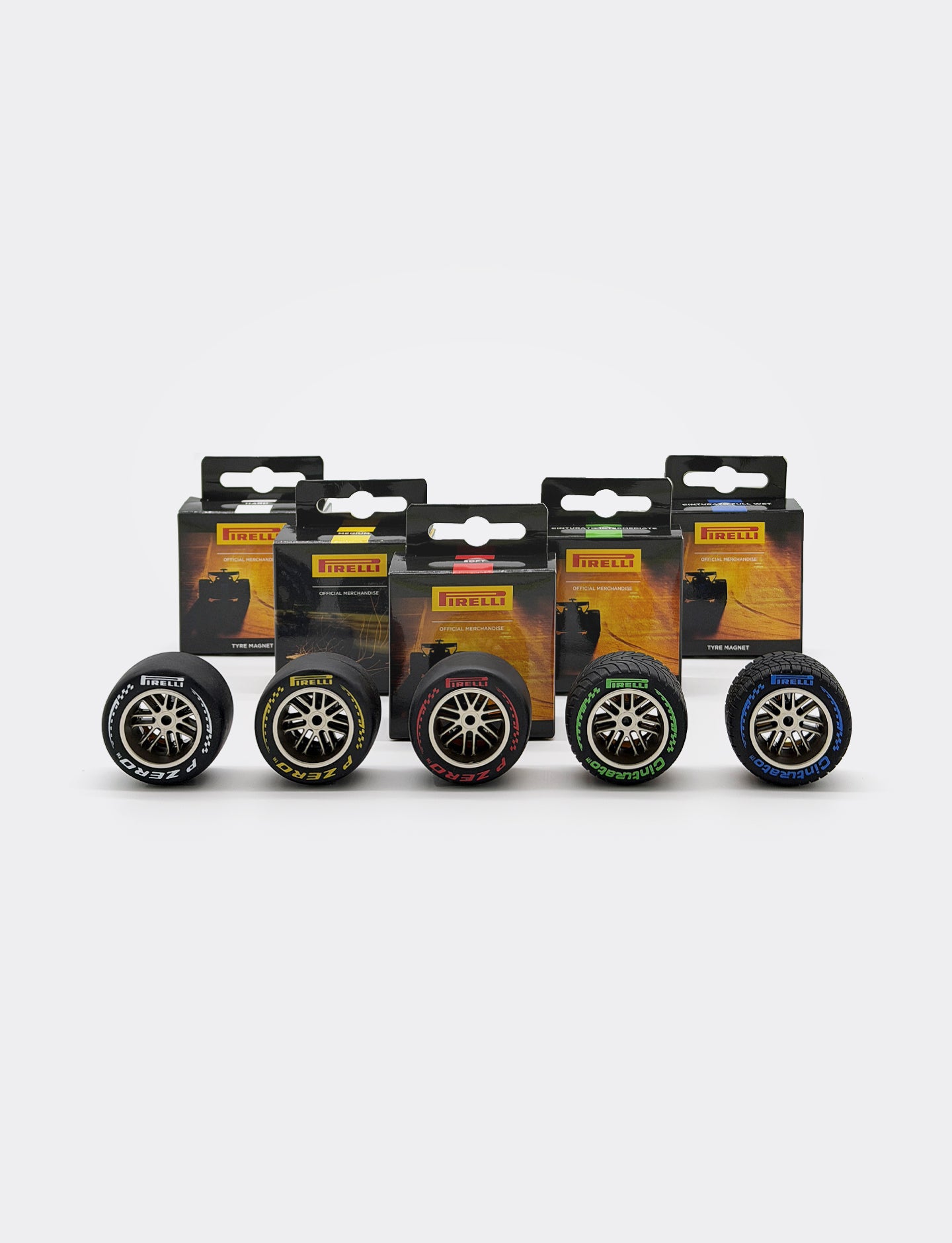 Pirelli Tyre Magnet - Bundle