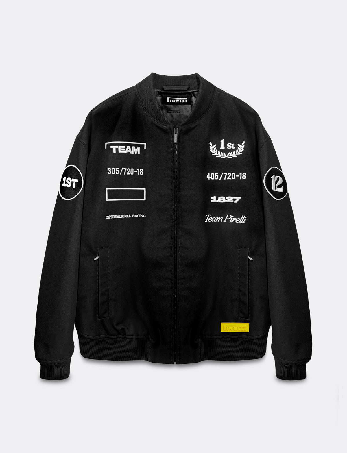Black Pirelli racing jacket